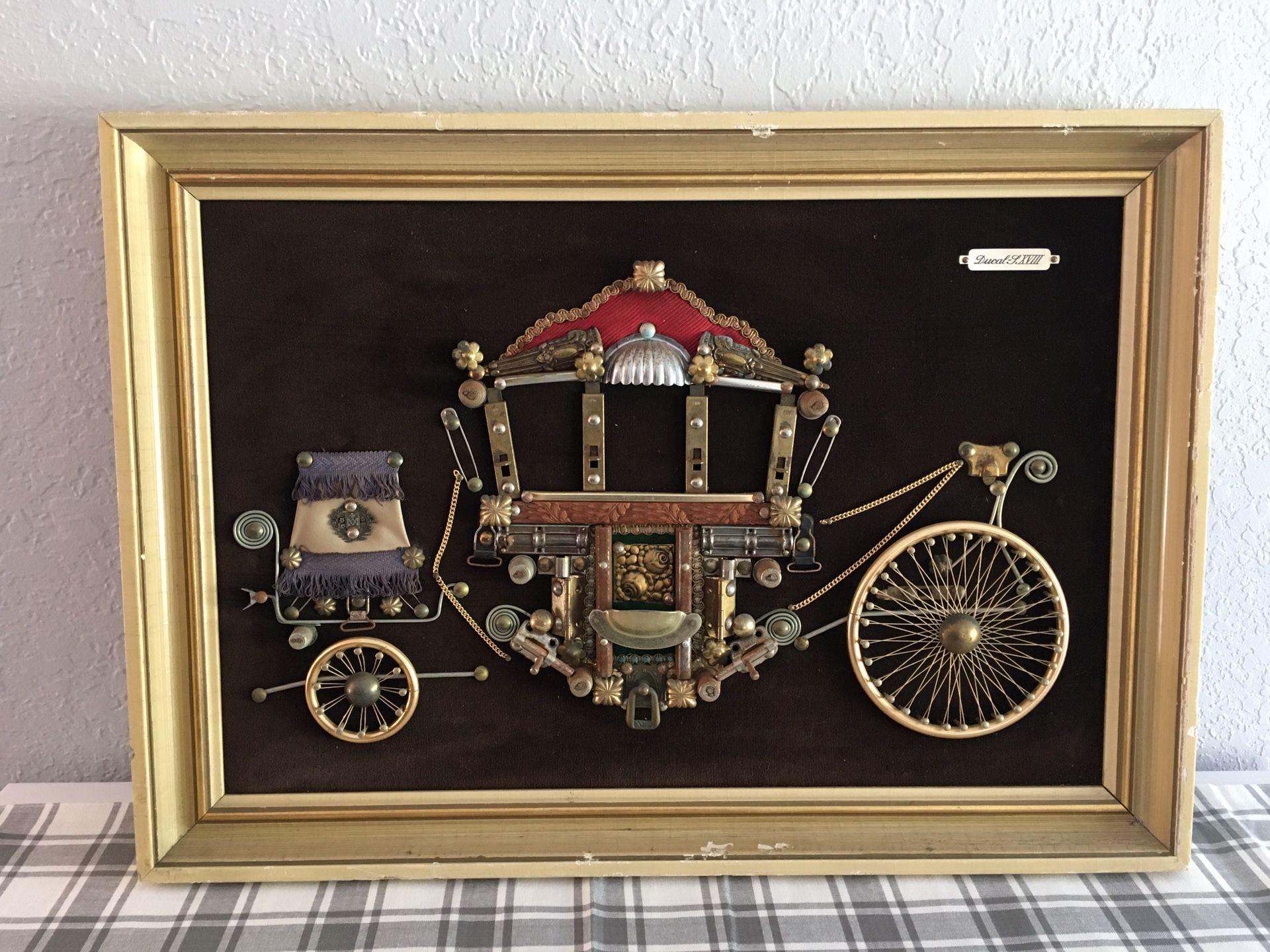 Artwork - junk art. Made with found items