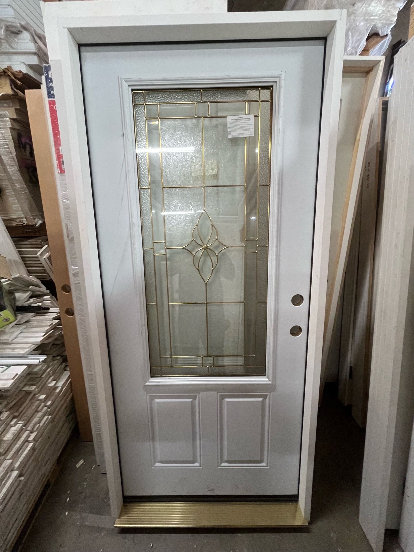 ๐ชโจ 36x79 Exterior Decorative Glass Door โจ๐ช
