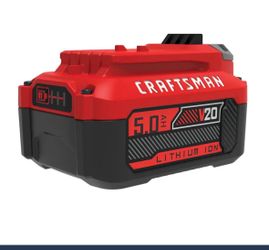 Craftsman V20 20-Volt 5 Ah Lithium Ion Battery Kit