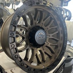 20” inch LOCK OffRoad Combat Wheels 20x10” Rims Size