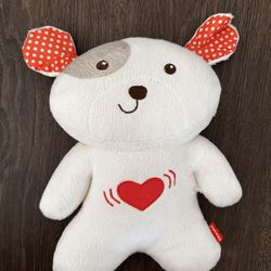 Fisher Price Snugapuppy Baby Soother Musical Vibrating Puppy Dog Plush Stuffed