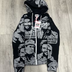 Asaali x Awful Lot Of Cough Syrup hoodie