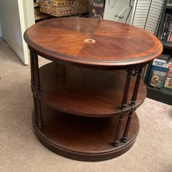 Solid Wood End Table