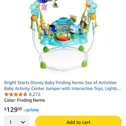 Bright Starts Disney Finding Nemo Activity Center / Jumper