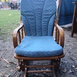 Antique Rocking/Glider Chair For Sale 