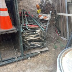 Scaffolding. Used