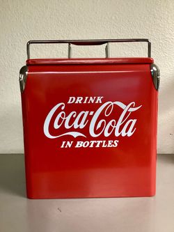 Coca Cola Metal Cooler. ( replica )