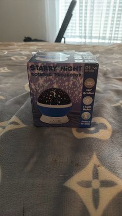 Rotating night projector