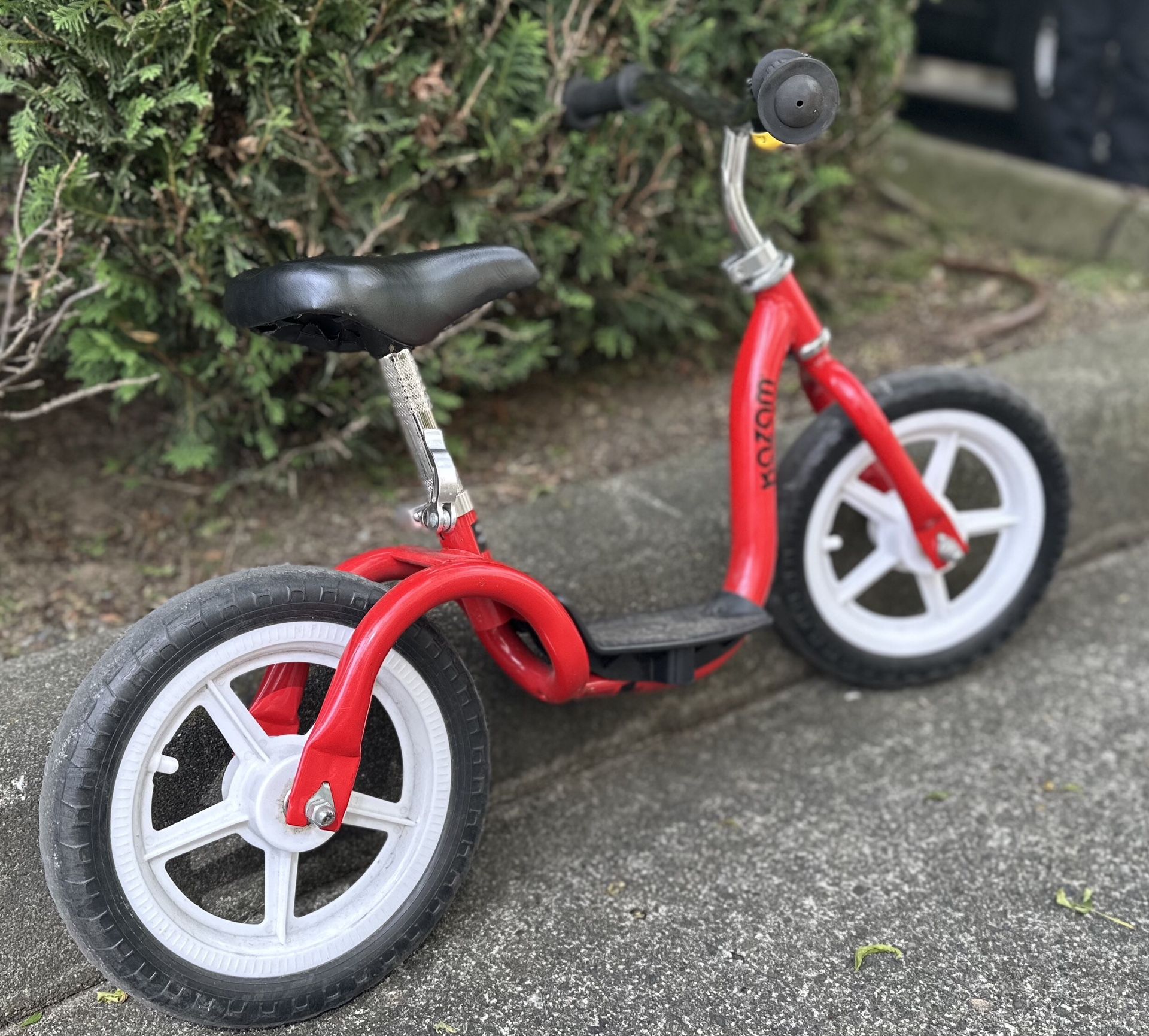 Kids Balance Bike, No Pedal KaZam- RED