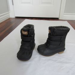 7T Black Snow Boots, Cat & Jack