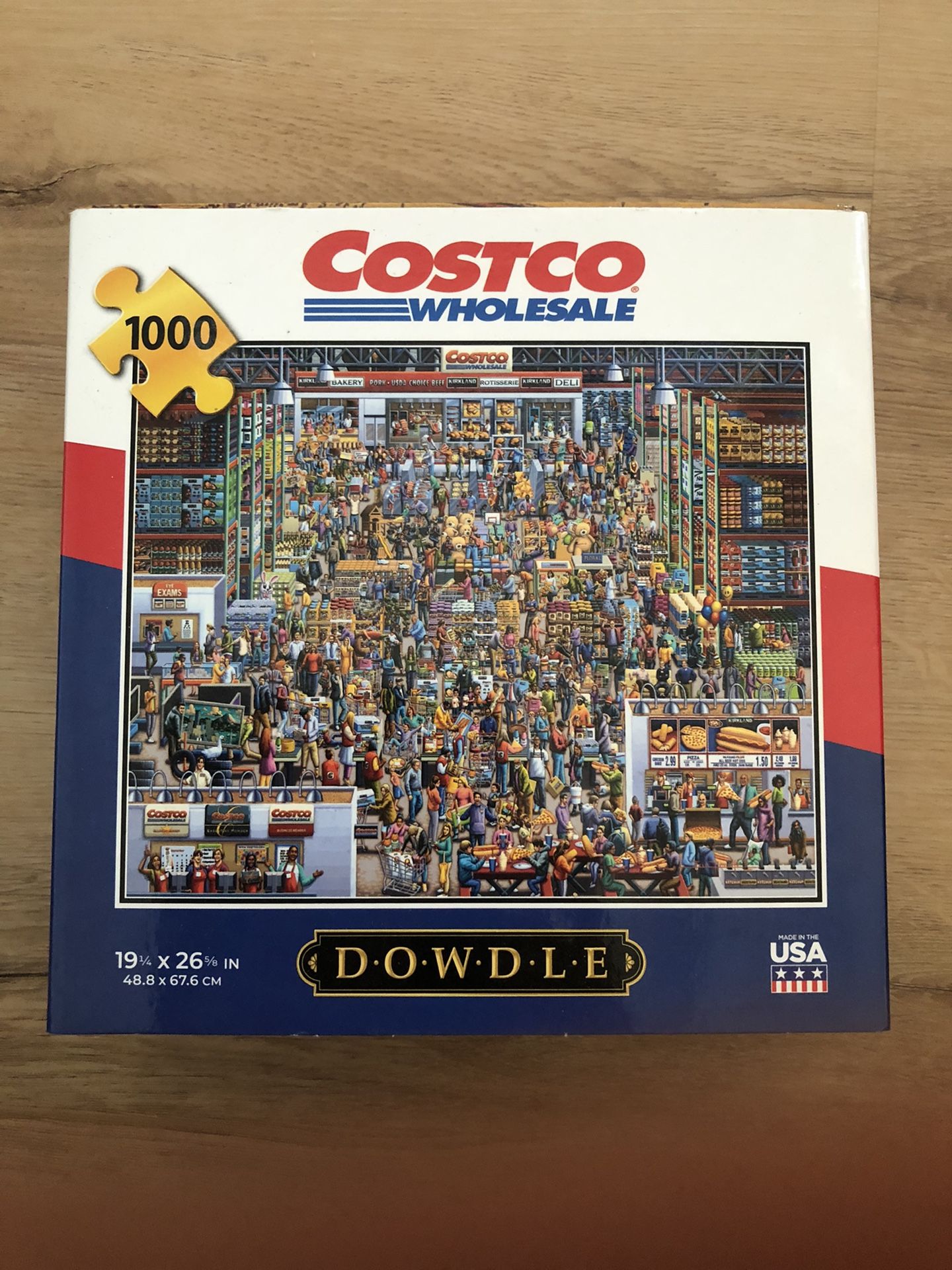 Dowdle Jigsaw Puzzles-1000 Pieces Costco Wholesale New Sealed Box