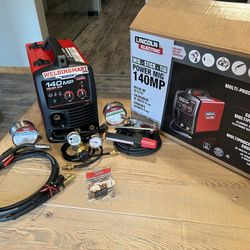 Lincoln Power MIG 140MP Multi Process Welder Package