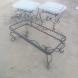 Iron Tables Asis Glass Missing On Coffee Table 