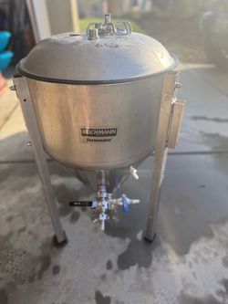 Blichmann Fermenator Stainless Conical Fermenter w/ Glycol Cooling Coil & Fittings