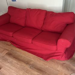 Red Couch (Barely Used) 