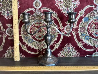 Vintage Silverplate Candelabra