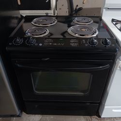 Black Electric Slide In Stove Coil