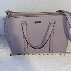 KATE SPADE Newbury Lane Loden Tote Crossbody Bag In Mauve