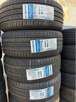 235/55/18 KUMHO CRUGEN 4 NEW TIRES INSTALLED ✅ INSTALADAS ✅