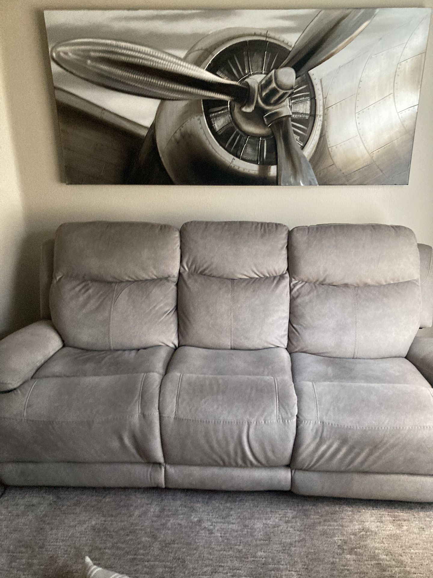 Sofa And Recliner-power operated