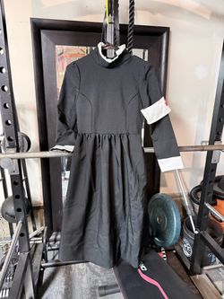 Nurse Black Dress Halloween Costume (adult small)
