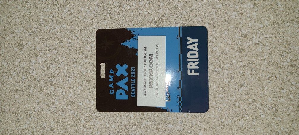 Friday PAX Badge $40
