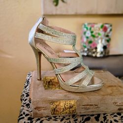 New Camilla And Marc  Diamond Cut Stilettos With 5" Heel