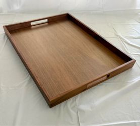 Large Wooden Tray - Crate & Barrel