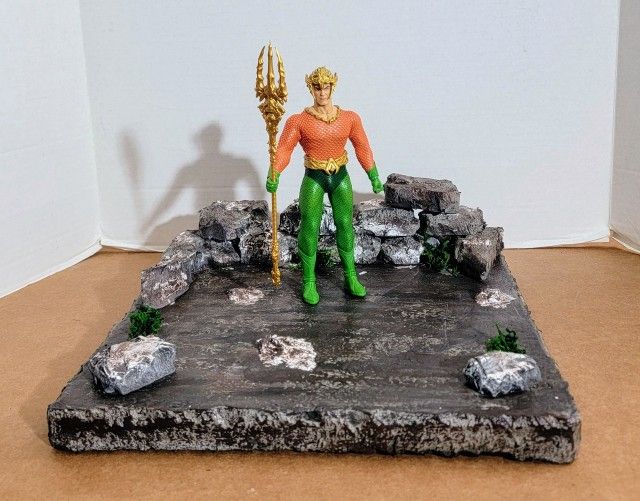 1/12 Scale Customized Rocky Ground DIORAMA Display For Action Figures
