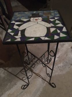 Holiday end table