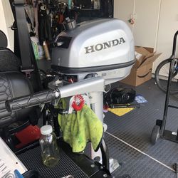 2017 Honda 5 hp four stroke