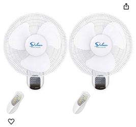 2 Wall Fans Simple Deluxe ***BRAND NEW***