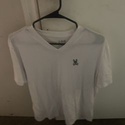 PSYCHO BUNNY by Robert Godley Men’s White T-Shirt Size: M