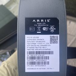 Modam/router Combo - arris