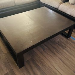 3 Pieces: Coffee Table, Side Table, Buffet Table