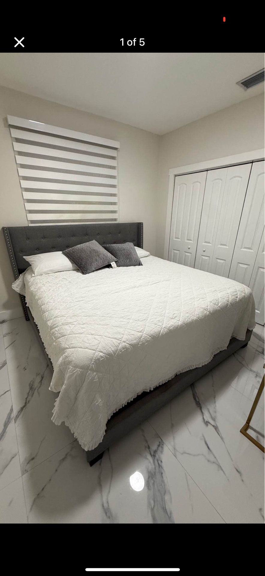 King Bed With Mattress And Box Spring