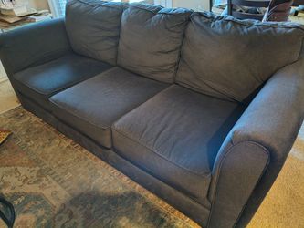 Charcoal Sofa Couch Great Condition