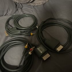 xbox 360 av cables 