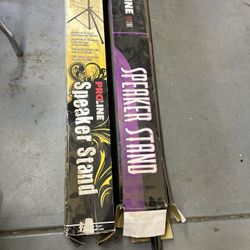 Proline LST2BK Speaker Stands