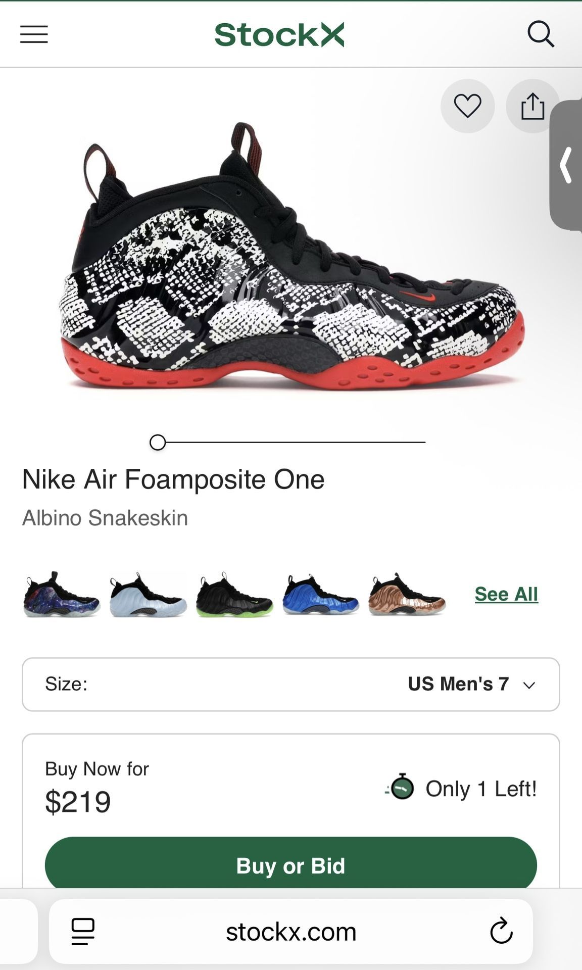 Nike Air Foamposite 1s Cavaliers