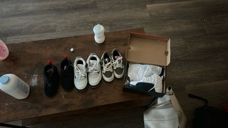 Old Shoes My Baby Can’t Fit Nomore There Like Brand New 