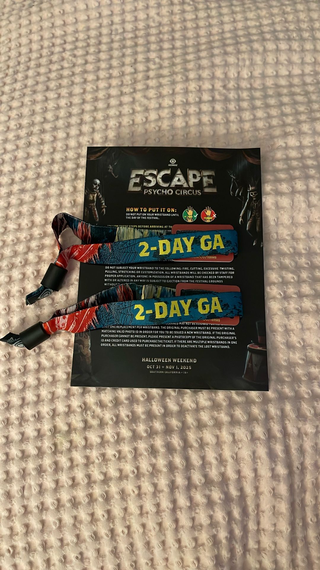 Escape Halloween 2025 Tickets