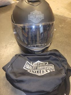 Harley Davidson Men’s Modular CAPSTONE Matte Black Sun Shield Helmet HD-H24 L