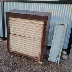 Rolling Door Metal Cabinet