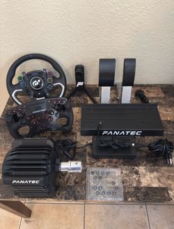 Fanatec DD Pro 8nm, full plug-n-play setup for PC/PS