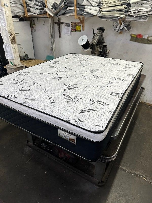 Queen Size Mattress Pillow Top 12