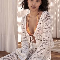 Anthropologie Crochet Pants- Super Cute!!