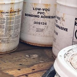 PVC Bonding Glue  5 Gallon Bucket 