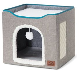 Bedsure Cat House Bed for Indoor Cats