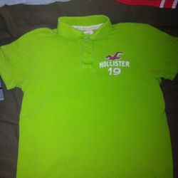 Hollister Coller Shirt Size M